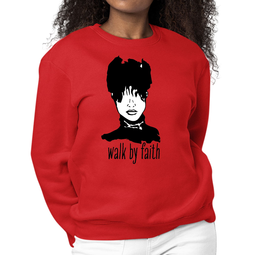 Womens Graphic Sweatshirt Say it Soul Walk by Faith - Womens | Sweatshirts