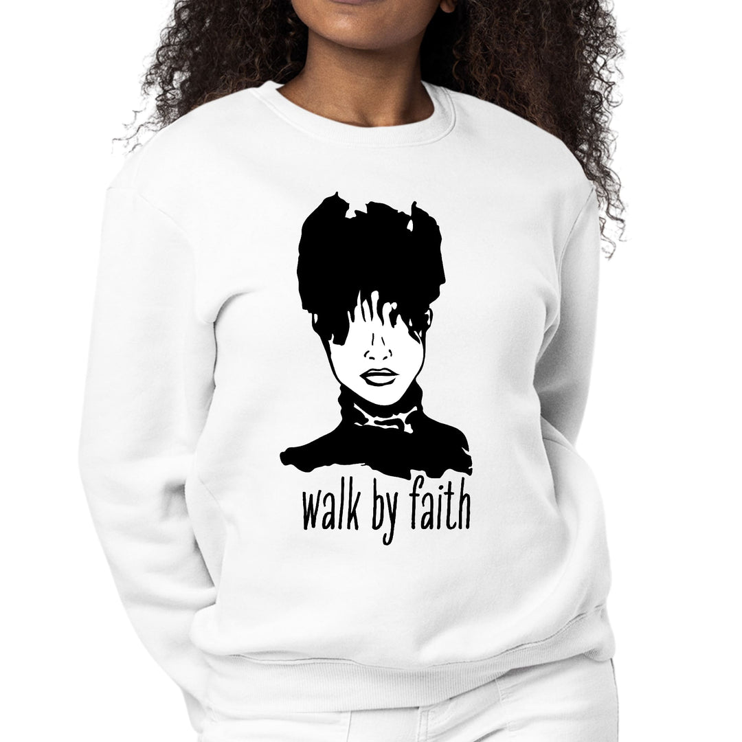 Womens Graphic Sweatshirt Say it Soul Walk by Faith - Womens | Sweatshirts