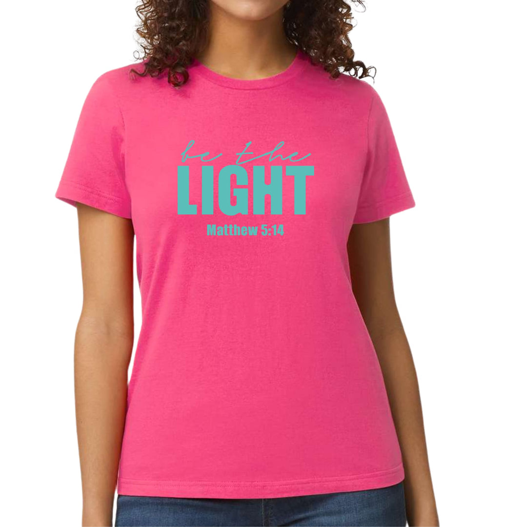 Womens Graphic T-shirt be the Light Print - Womens | T-Shirts