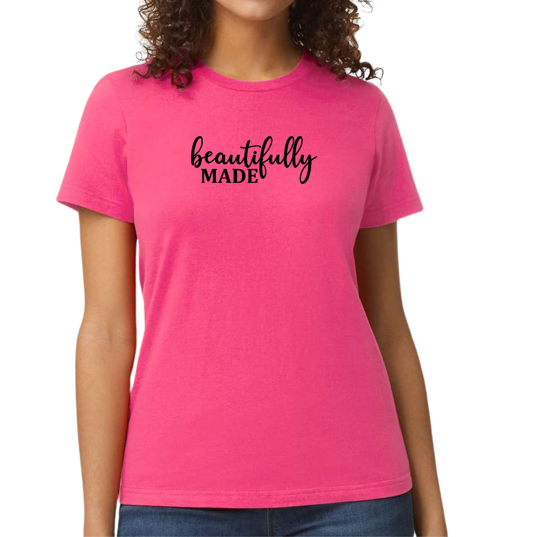 Womens Graphic T-shirt Beautifully Made - Inspiration Affirmation, - Womens