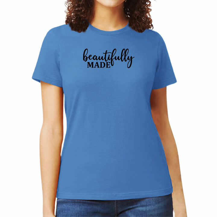 Womens Graphic T-shirt Beautifully Made - Inspiration Affirmation, - Womens