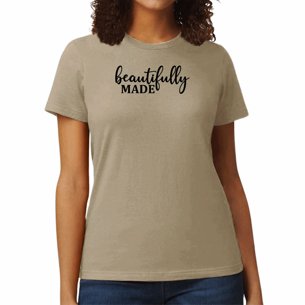 Womens Graphic T-shirt Beautifully Made - Inspiration Affirmation, - Womens