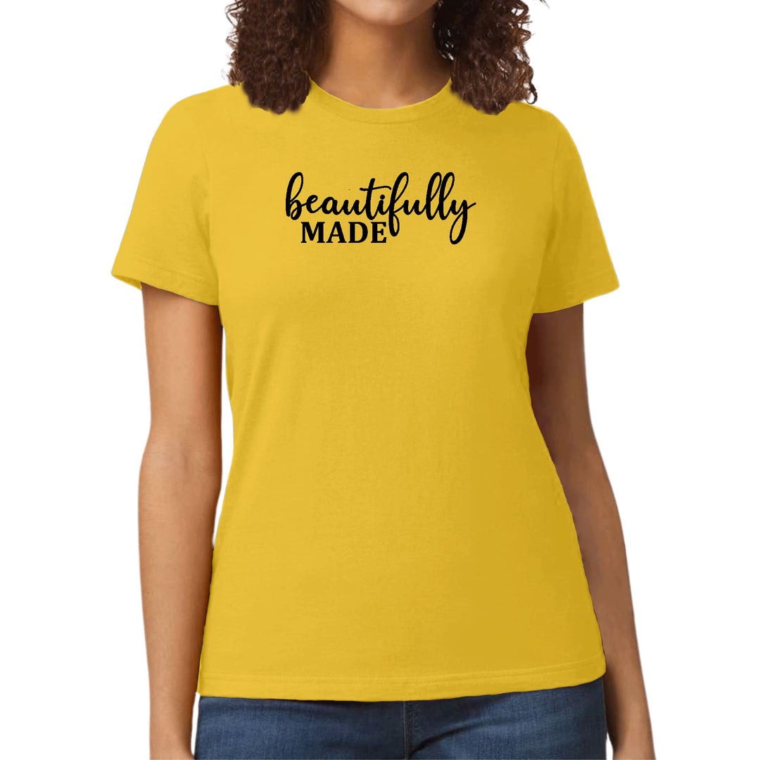 Womens Graphic T-shirt Beautifully Made - Inspiration Affirmation, - Womens