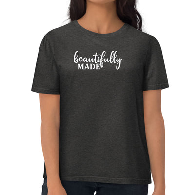 Womens Graphic T-shirt Beautifully Made Inspiration Affirmation - Womens