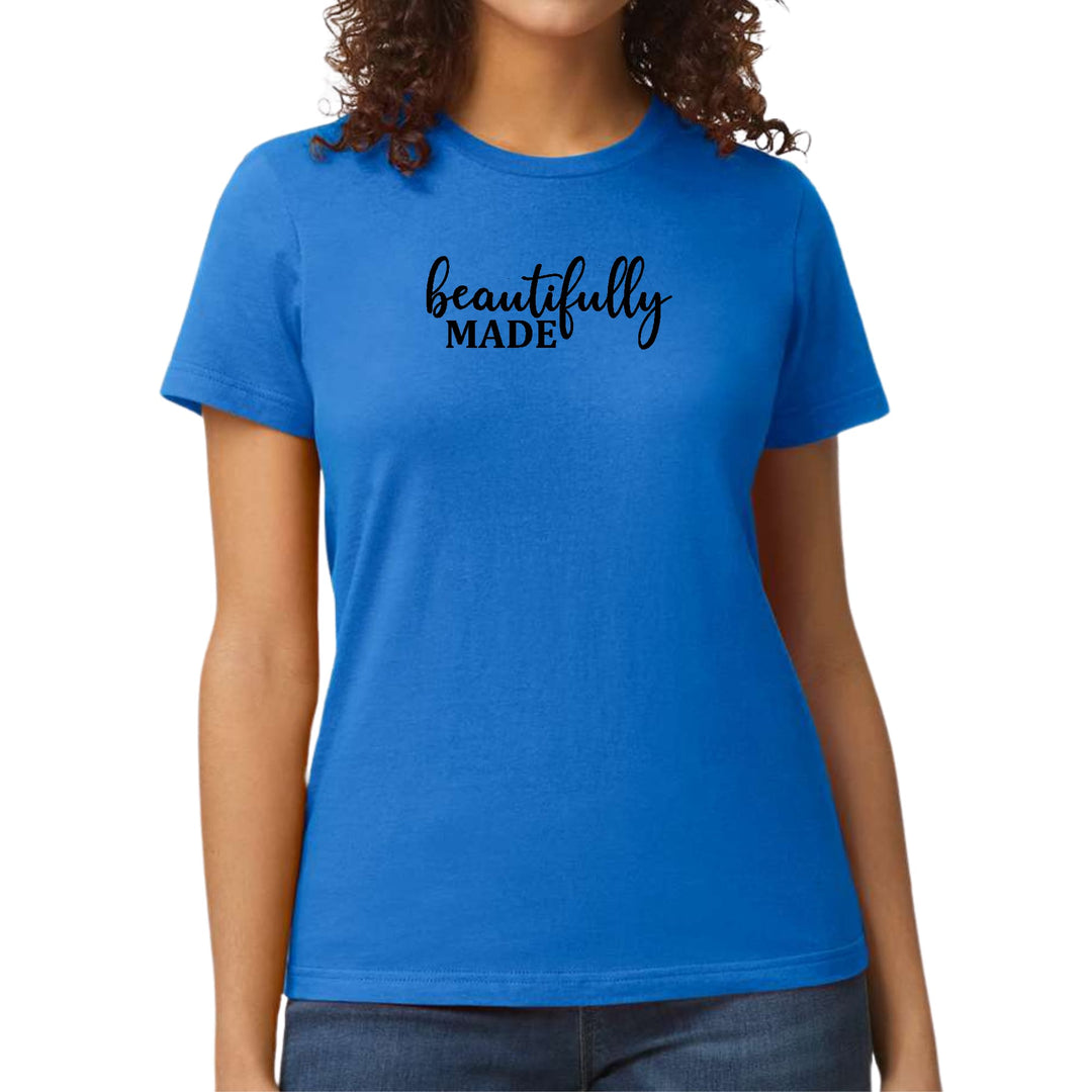 Womens Graphic T-shirt Beautifully Made - Inspiration Affirmation, - Womens