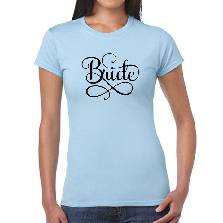 Womens Graphic T-shirt Bride Accessories Wedding - Womens | T-Shirts