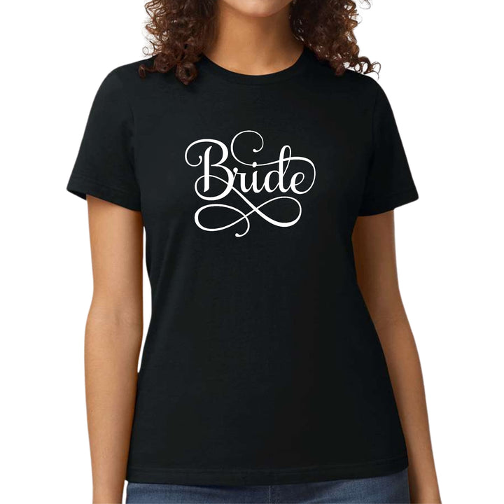 Womens Graphic T-shirt Bride Accessories Wedding - Womens | T-Shirts