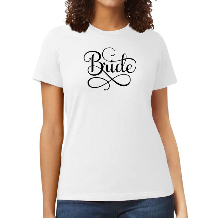 Womens Graphic T-shirt Bride Accessories Wedding - Womens | T-Shirts