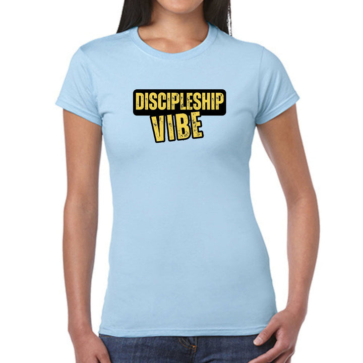 Womens Graphic T-shirt Discipleship Vibe - Womens | T-Shirts