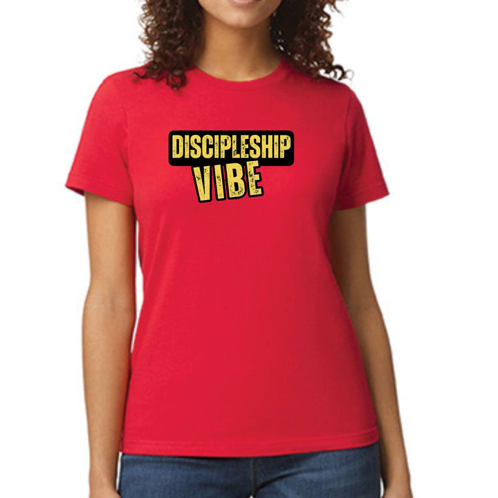 Womens Graphic T-shirt Discipleship Vibe - Womens | T-Shirts