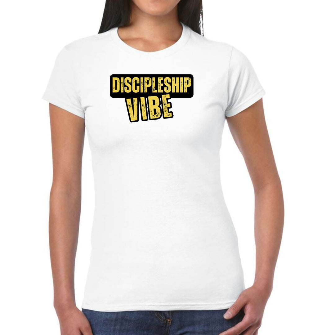 Womens Graphic T-shirt Discipleship Vibe - Womens | T-Shirts