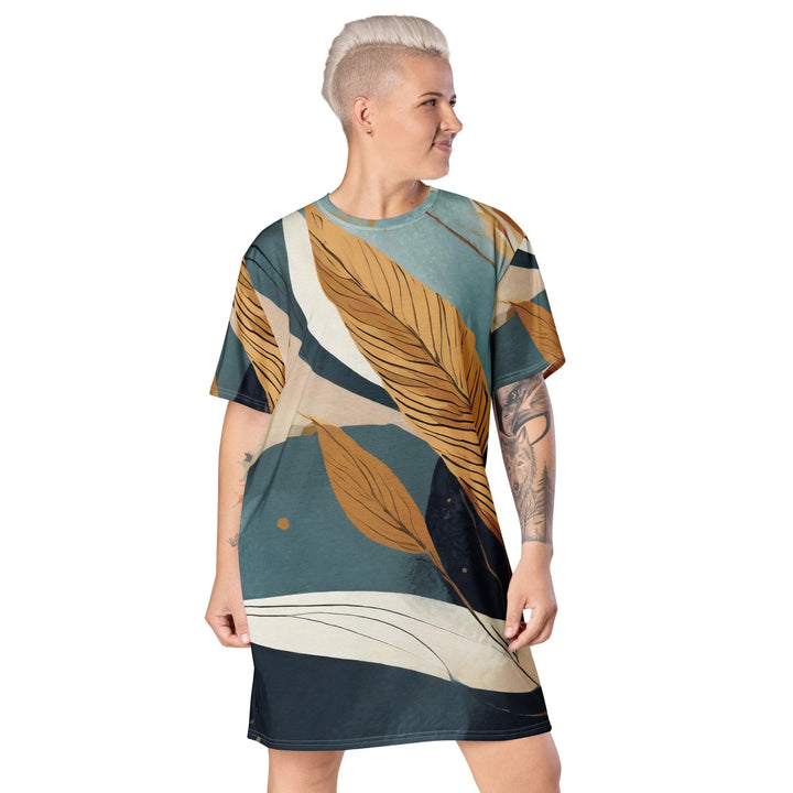 Womens Graphic T-shirt Dress Boho Style Print 2 - Womens | Dresses | T-Shirts