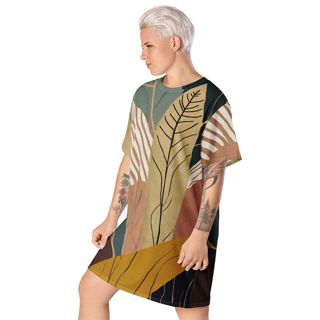 Womens Graphic T-shirt Dress Boho Style Print 4 - Womens | Dresses | T-Shirts