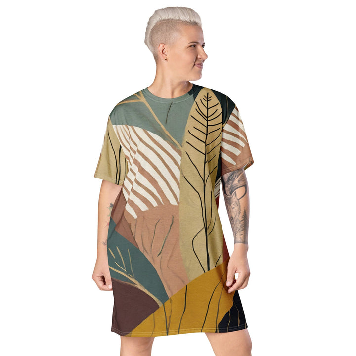 Womens Graphic T-shirt Dress Boho Style Print 4 - Womens | Dresses | T-Shirts