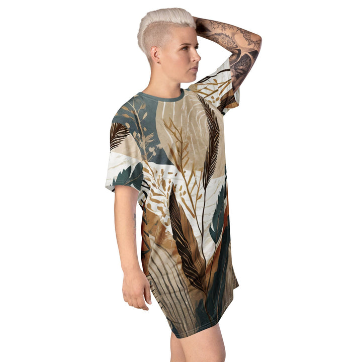 Womens Graphic T-shirt Dress Boho Style Print - Womens | Dresses | T-Shirts