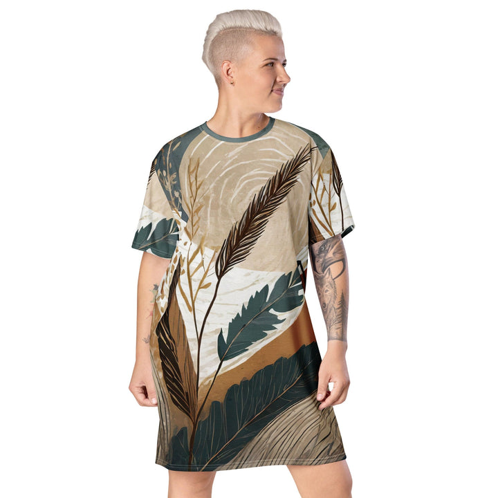 Womens Graphic T-shirt Dress Boho Style Print - Womens | Dresses | T-Shirts