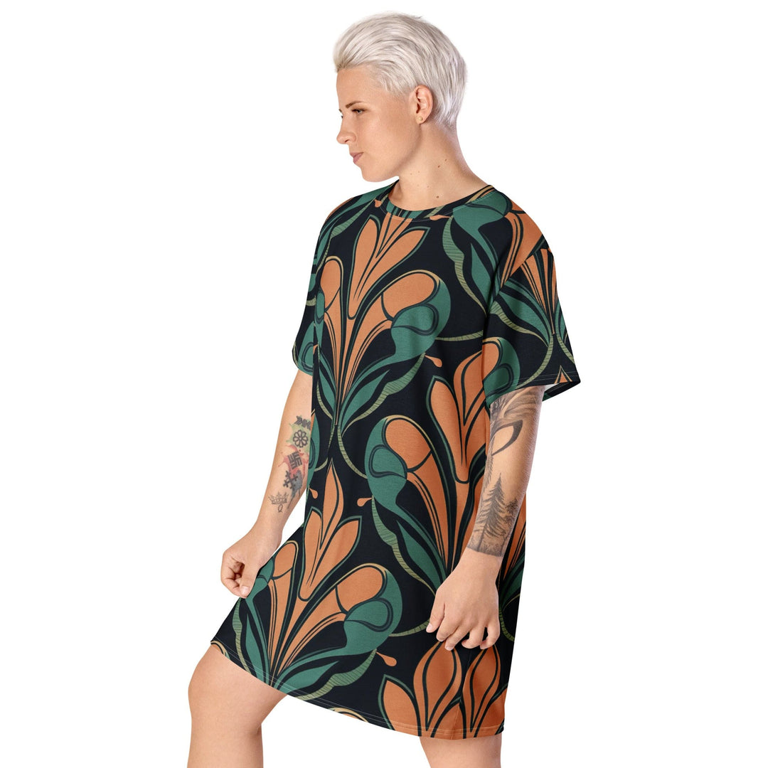 Womens Graphic T-shirt Dress Retro Vintage Print - Womens | Dresses | T-Shirts