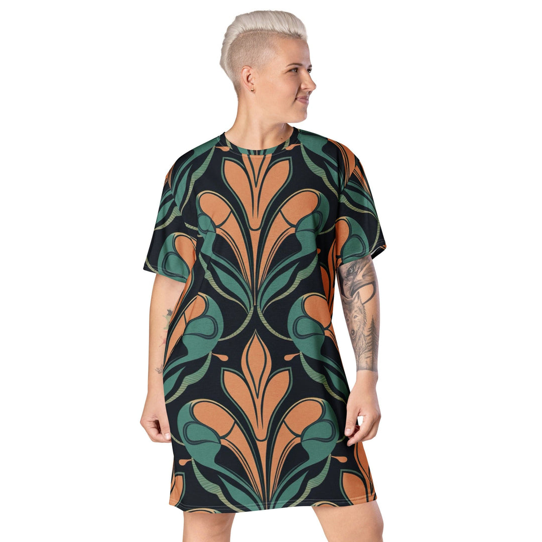 Womens Graphic T-shirt Dress Retro Vintage Print - Womens | Dresses | T-Shirts