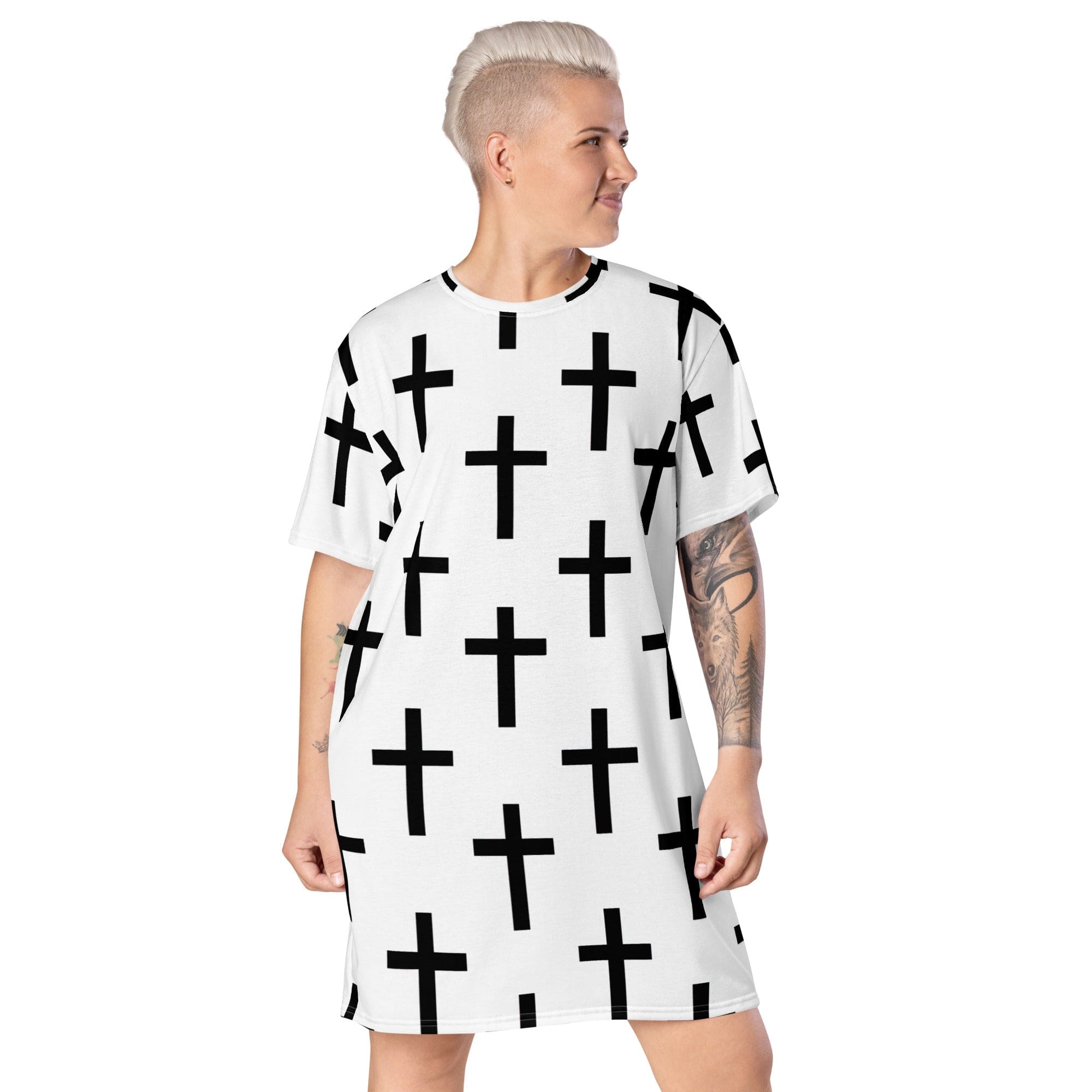 Graphic shirt fashion dresses