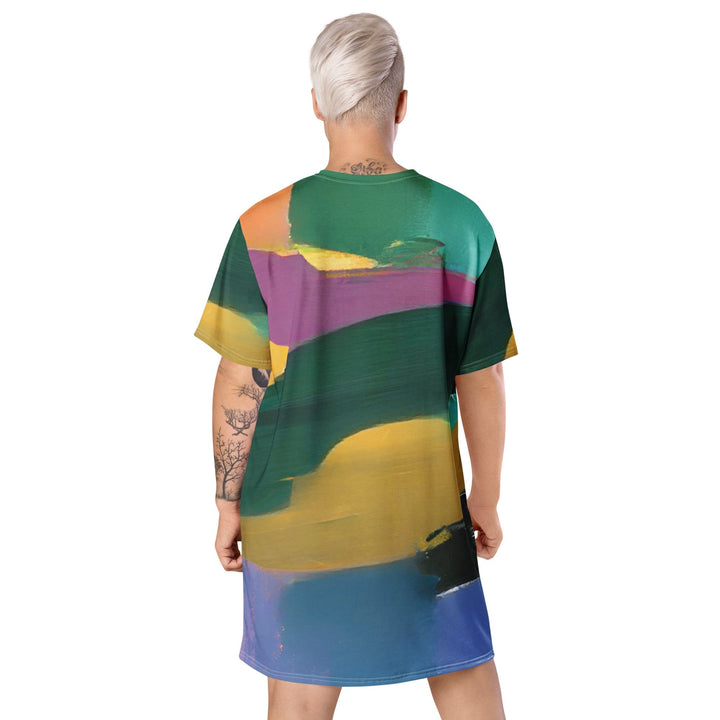 Womens Graphic T-shirt Dress Stand Firm - Womens | Dresses | T-Shirts | AOP