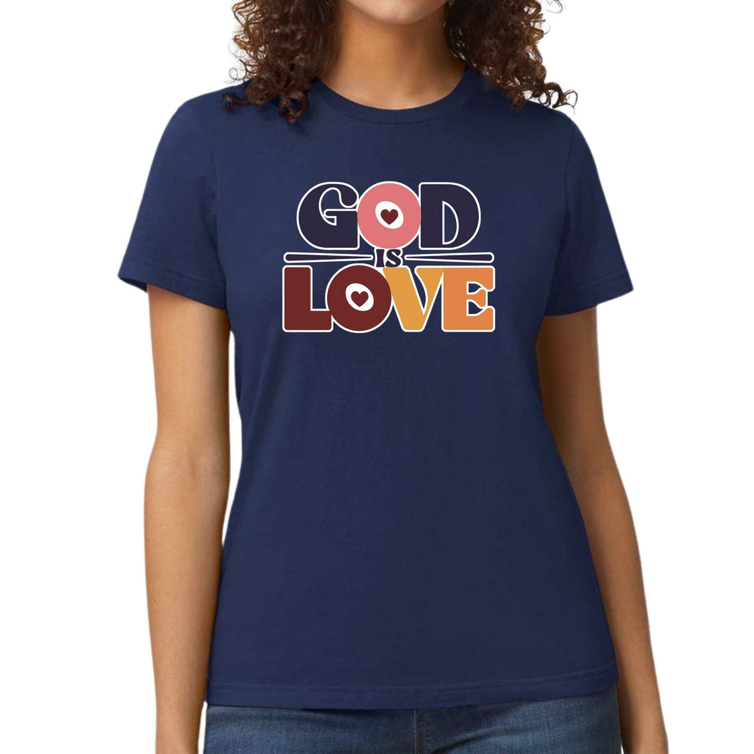 Womens Graphic T-shirt God is Love - Womens | T-Shirts