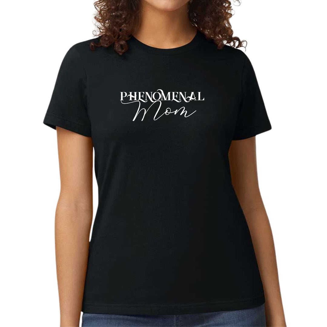 Womens Graphic T-shirt Phenomenal Mom White Print - Womens | T-Shirts