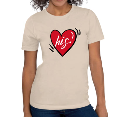 Womens Graphic T - shirt Say It Soul His Heart Couples - T - Shirts
