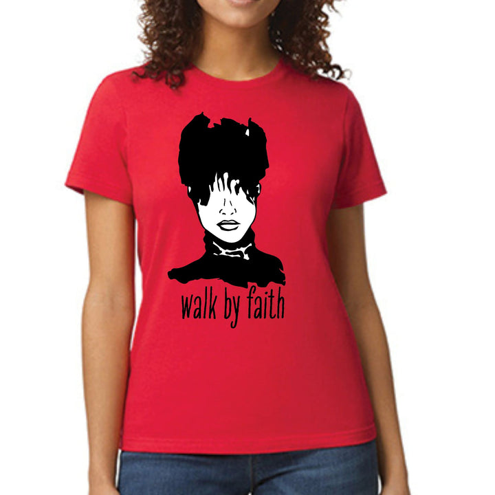 Womens Graphic T-shirt Say it Soul Walk by Faith - Womens | T-Shirts