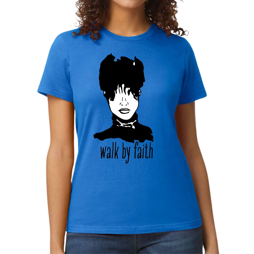 Womens Graphic T-shirt Say it Soul Walk by Faith - Womens | T-Shirts