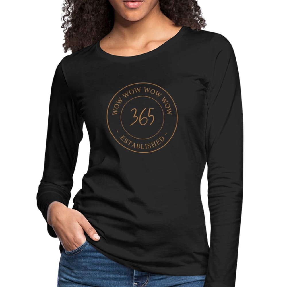 Womens Graphic Tee Wow 356 Established Long Sleeve T-shirt - Womens | T-Shirts