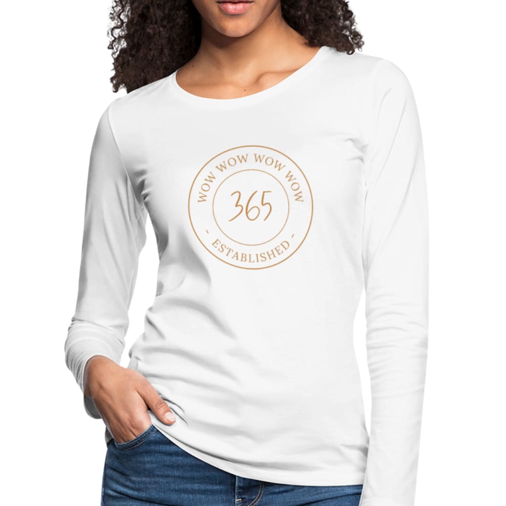 Womens Graphic Tee Wow 356 Established Long Sleeve T-shirt - Womens | T-Shirts