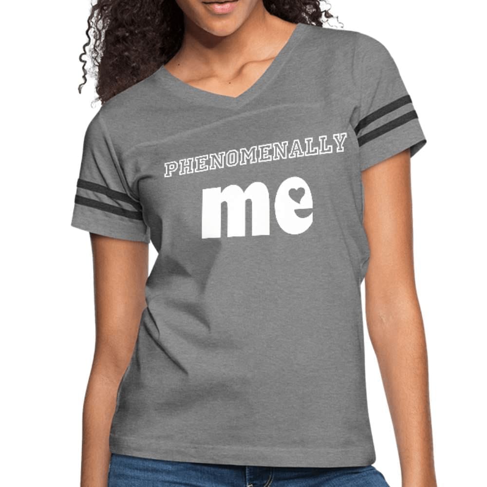 Womens Graphic Vintage Tee - Phenomenally me Sport T-shirt