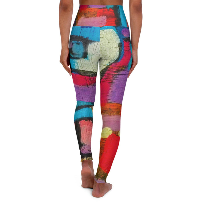 High-waist Fitness Legging Yoga Pants - Multicolor Cafe - Womens/Leggings/Yoga