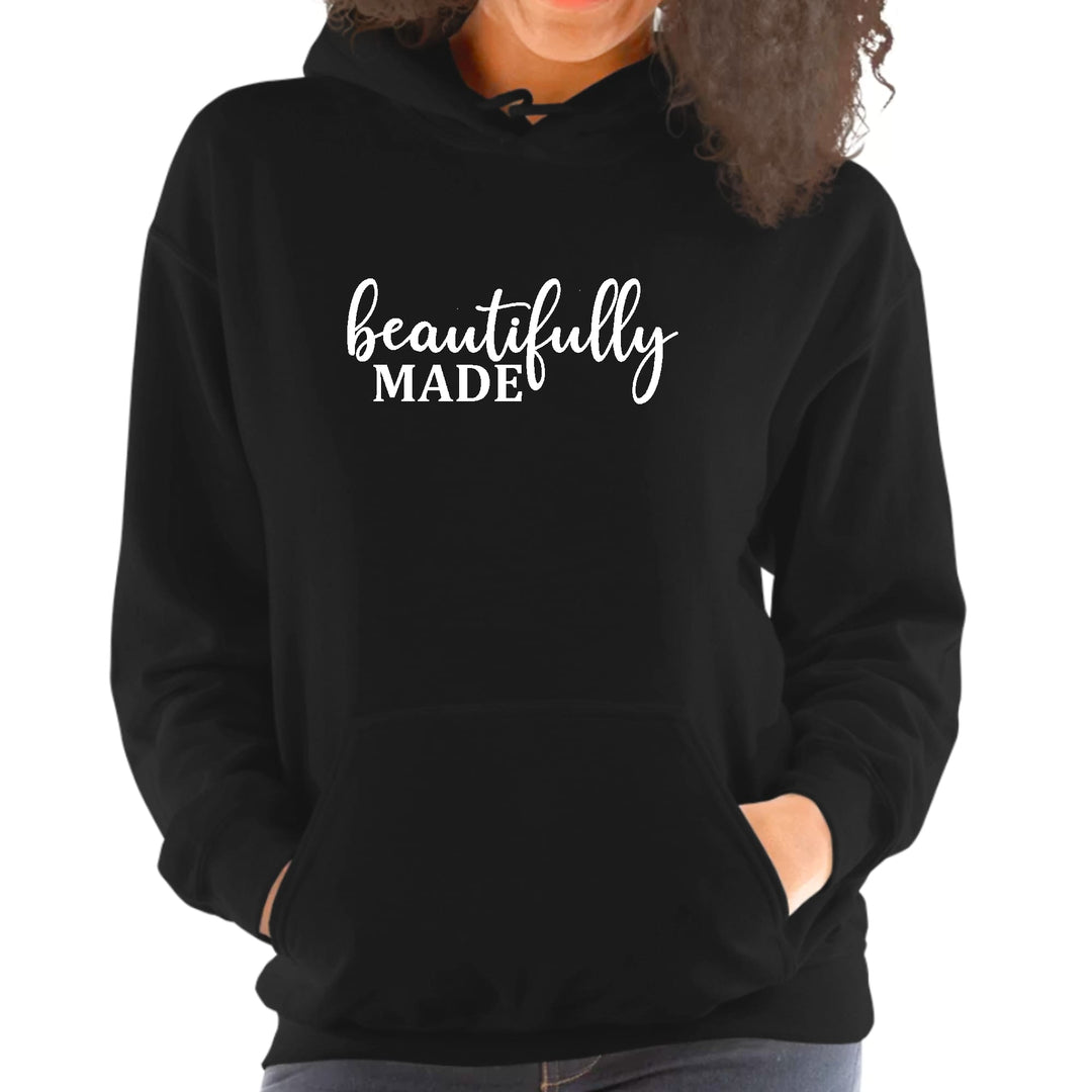 Womens Hoodie Beautifully Made Inspiration Affirmation - Womens | Hoodies