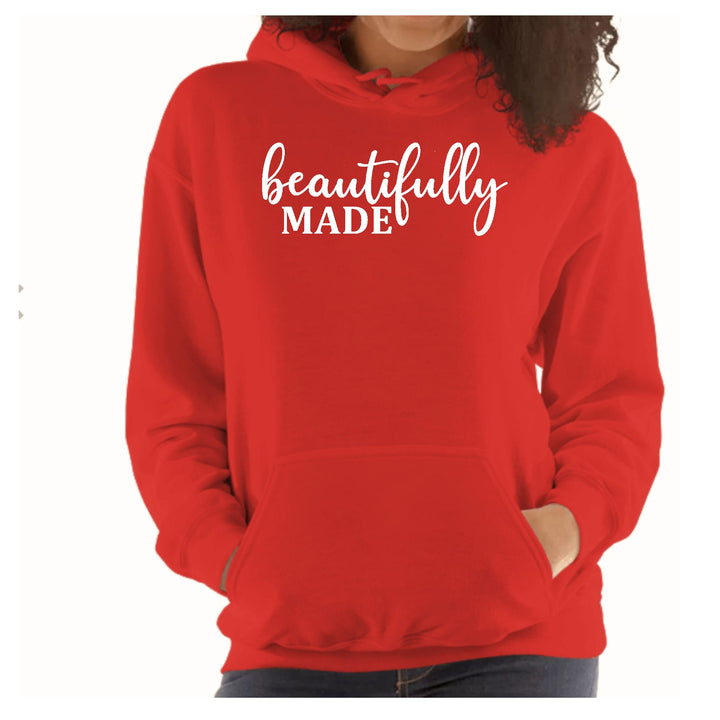 Womens Hoodie Beautifully Made Inspiration Affirmation - Womens | Hoodies