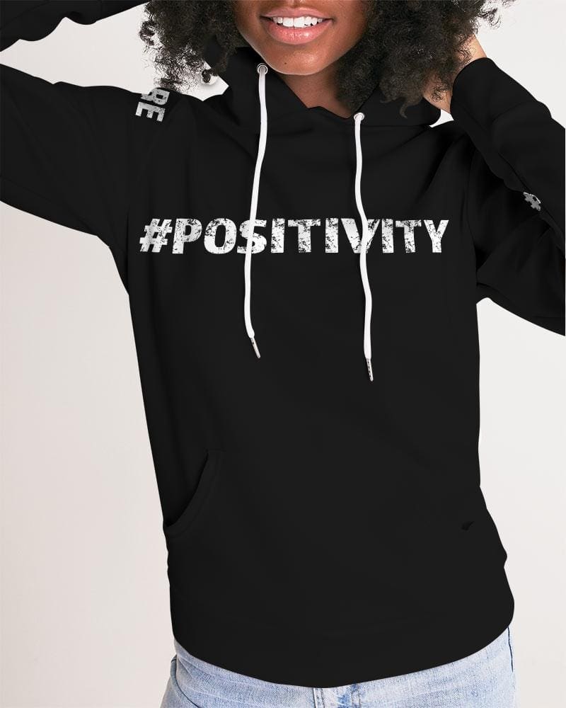 Womens Hoodie - Pullover Hooded Sweatshirt - Graphic/inspire Positivity