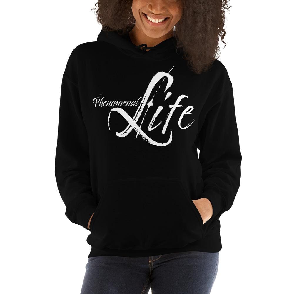 Womens Hoodie - Pullover Hooded Sweatshirt -graphic/phenomenal Life - Womens