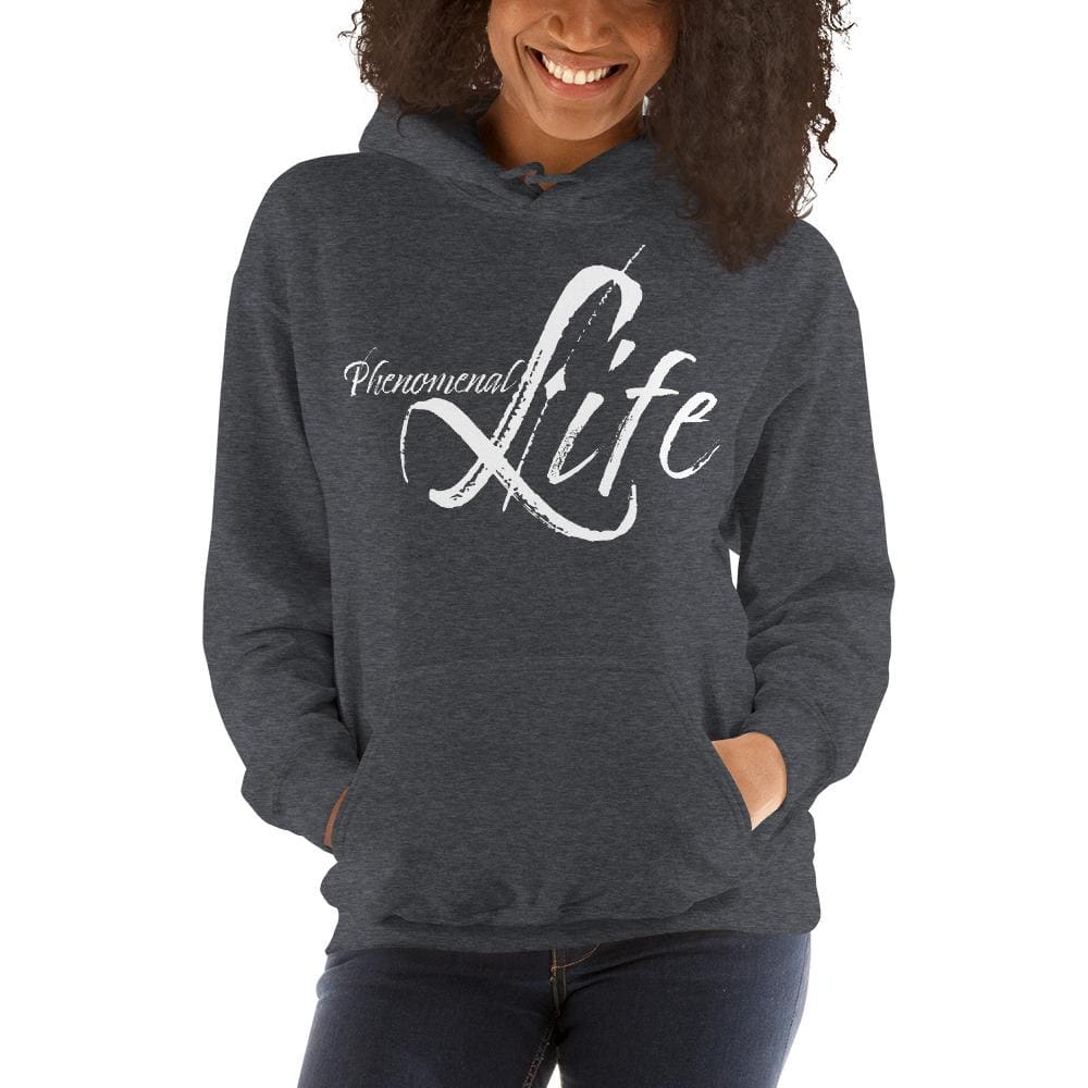 Womens Hoodie - Pullover Hooded Sweatshirt -graphic/phenomenal Life - Womens