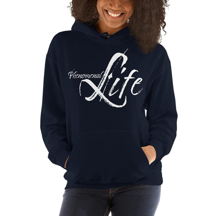 Womens Hoodie - Pullover Hooded Sweatshirt -graphic/phenomenal Life - Womens