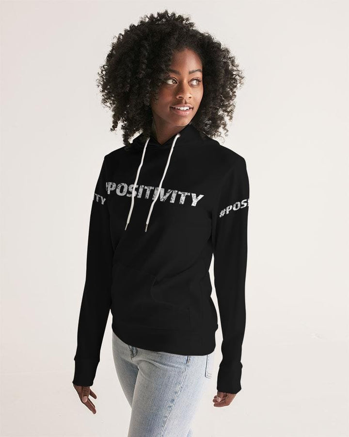 Womens Hoodie - Pullover Hooded Sweatshirt - Graphic/positivity - Womens