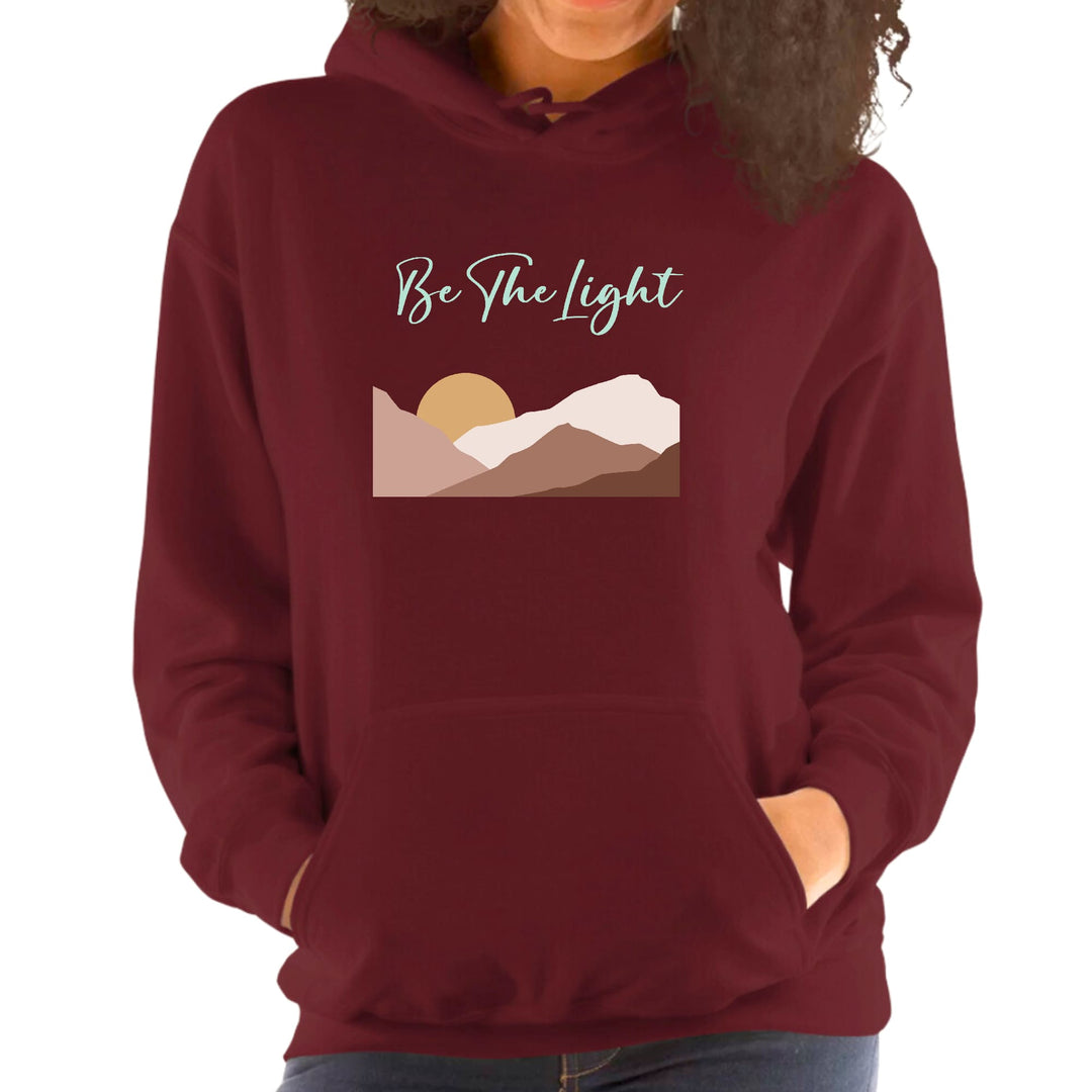 Womens Hoodie Say it Soul be the Light Illustration - Womens | Hoodies