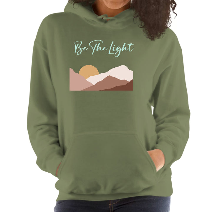 Womens Hoodie Say it Soul be the Light Illustration - Womens | Hoodies