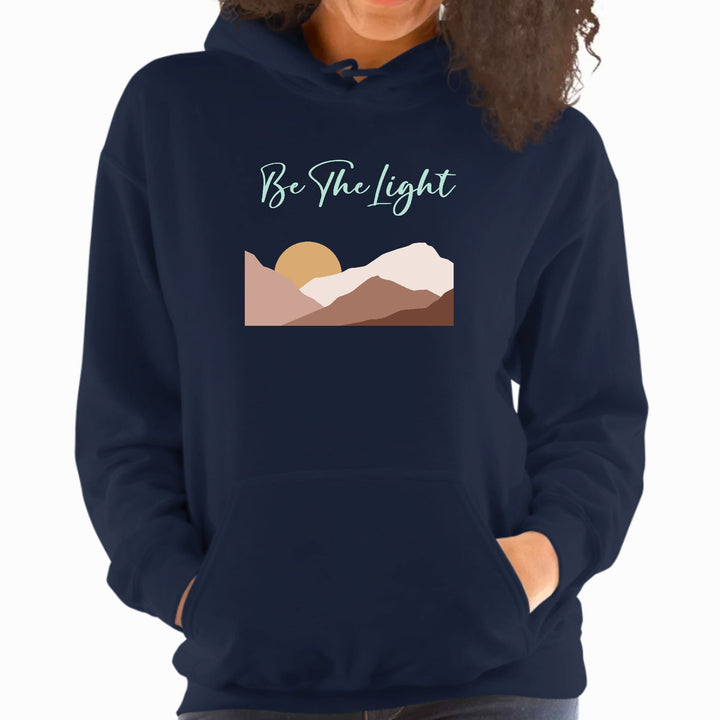 Womens Hoodie Say it Soul be the Light Illustration - Womens | Hoodies