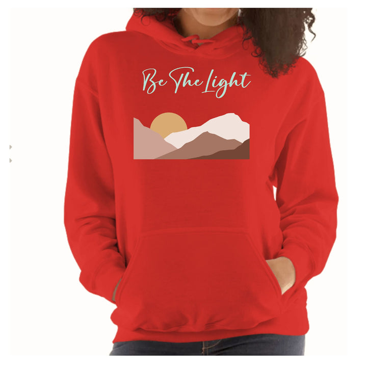 Womens Hoodie Say it Soul be the Light Illustration - Womens | Hoodies