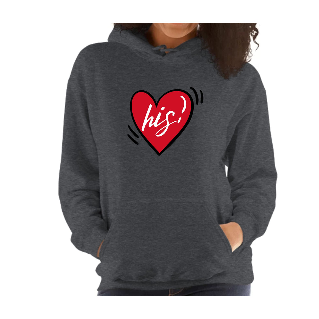 Womens Hoodie Say it Soul His Heart Couples - Womens | Hoodies