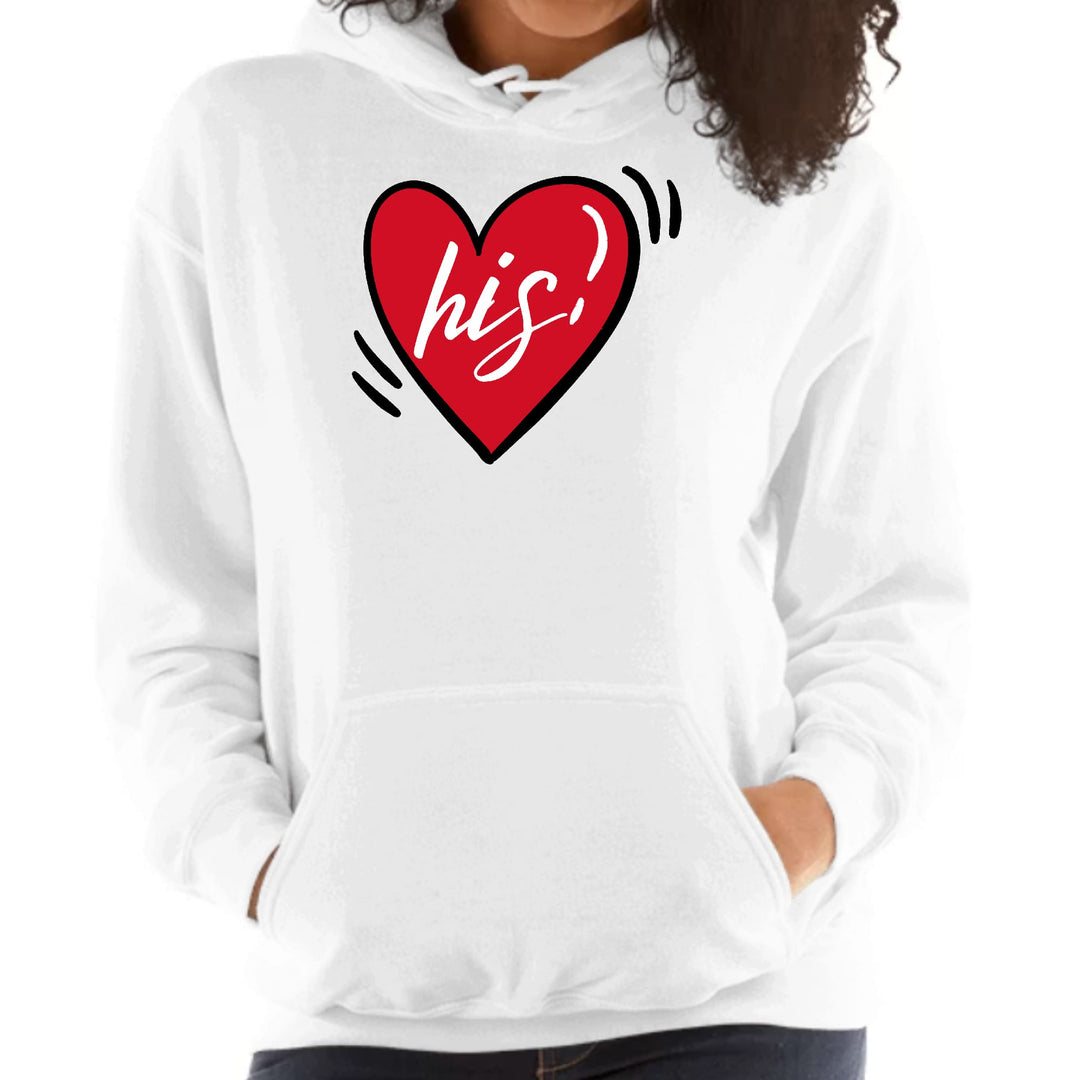 Womens Hoodie Say it Soul His Heart Couples - Womens | Hoodies