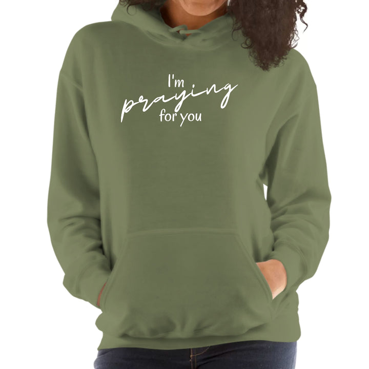 Womens Hoodie Say it Soul I’m Praying for you Illustration - Womens | Hoodies