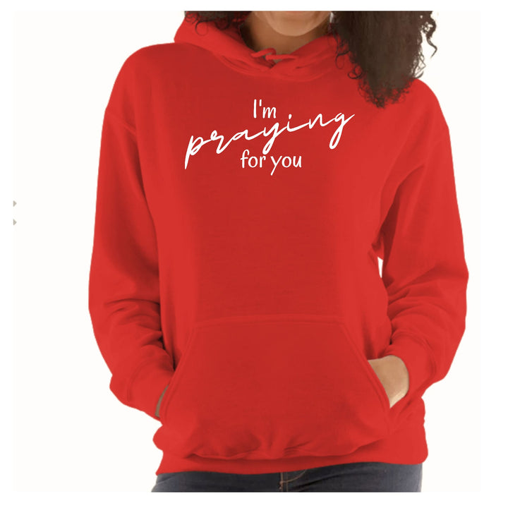 Womens Hoodie Say it Soul I’m Praying for you Illustration - Womens | Hoodies