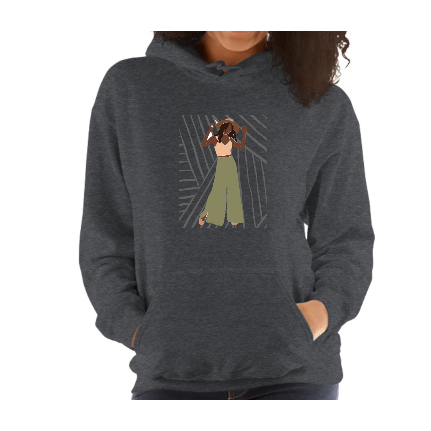Womens Hoodie Say It Soul Its Her Groove Thing Positive Inspiration - Womens