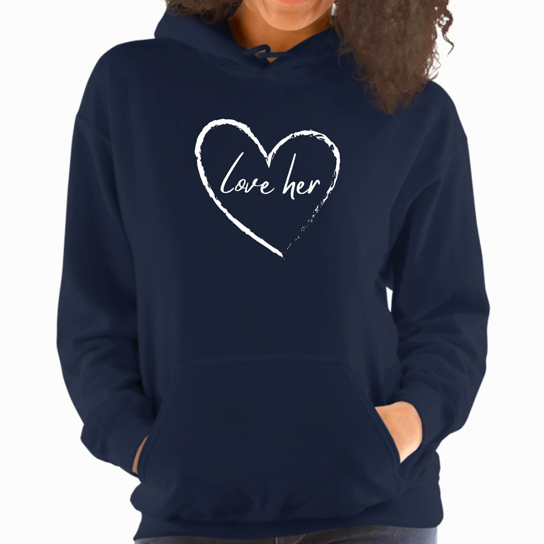 Womens Hoodie Say it Soul Love Her - Womens | Hoodies